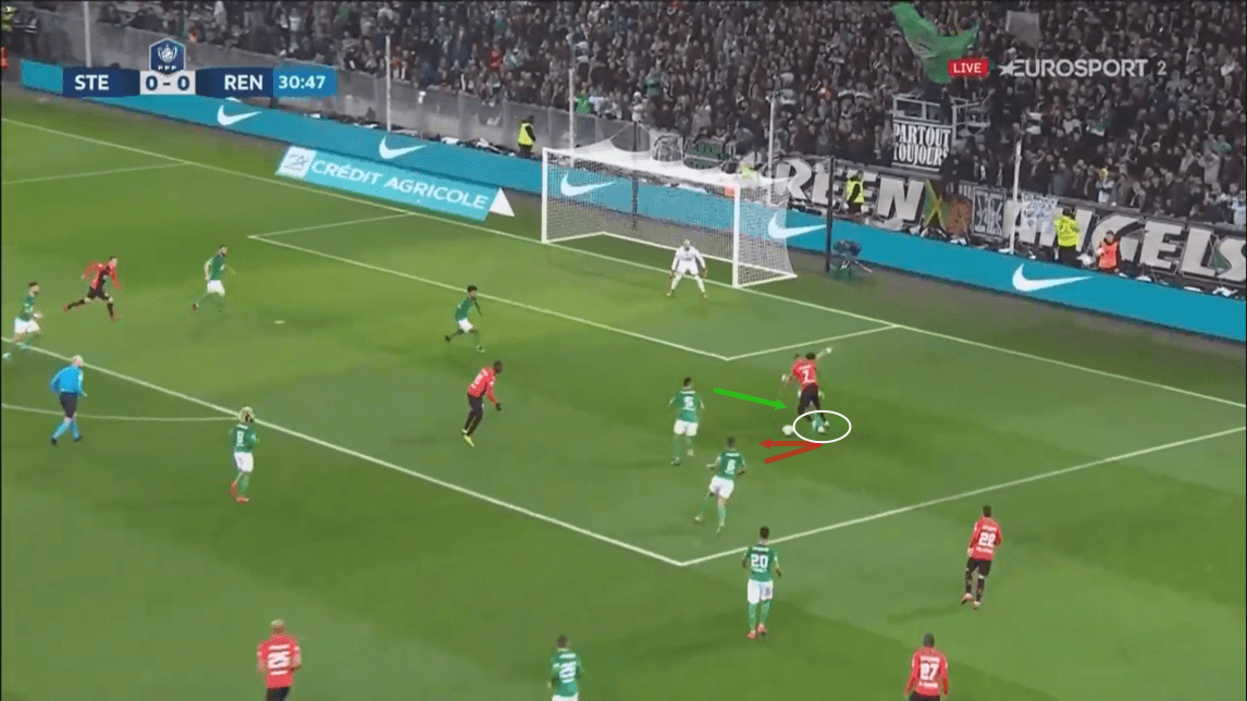 William Saliba 2019/20 - scout report - tactical analysis tactics