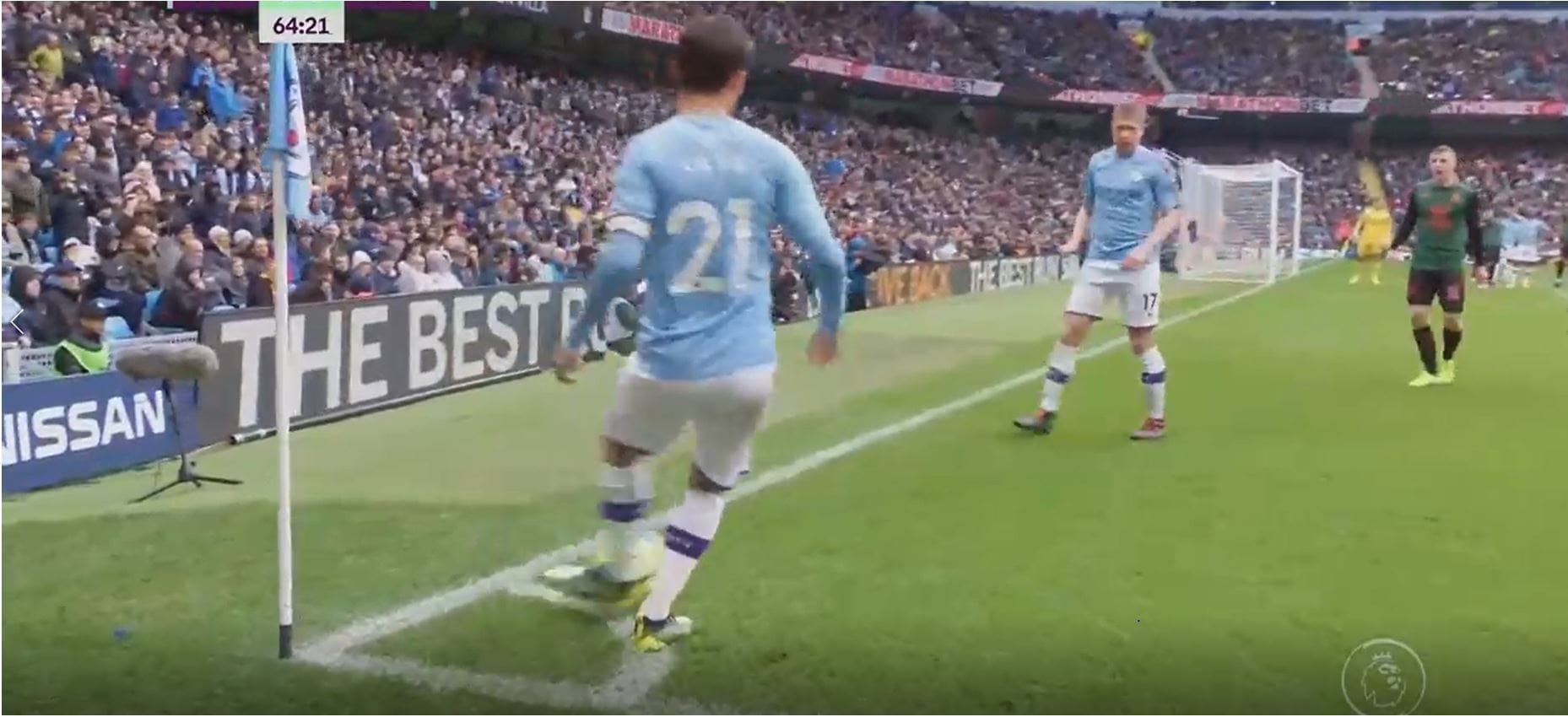 Premier League 19/20: Manchester City's short corners- set piece analysis tactical analysis tactics