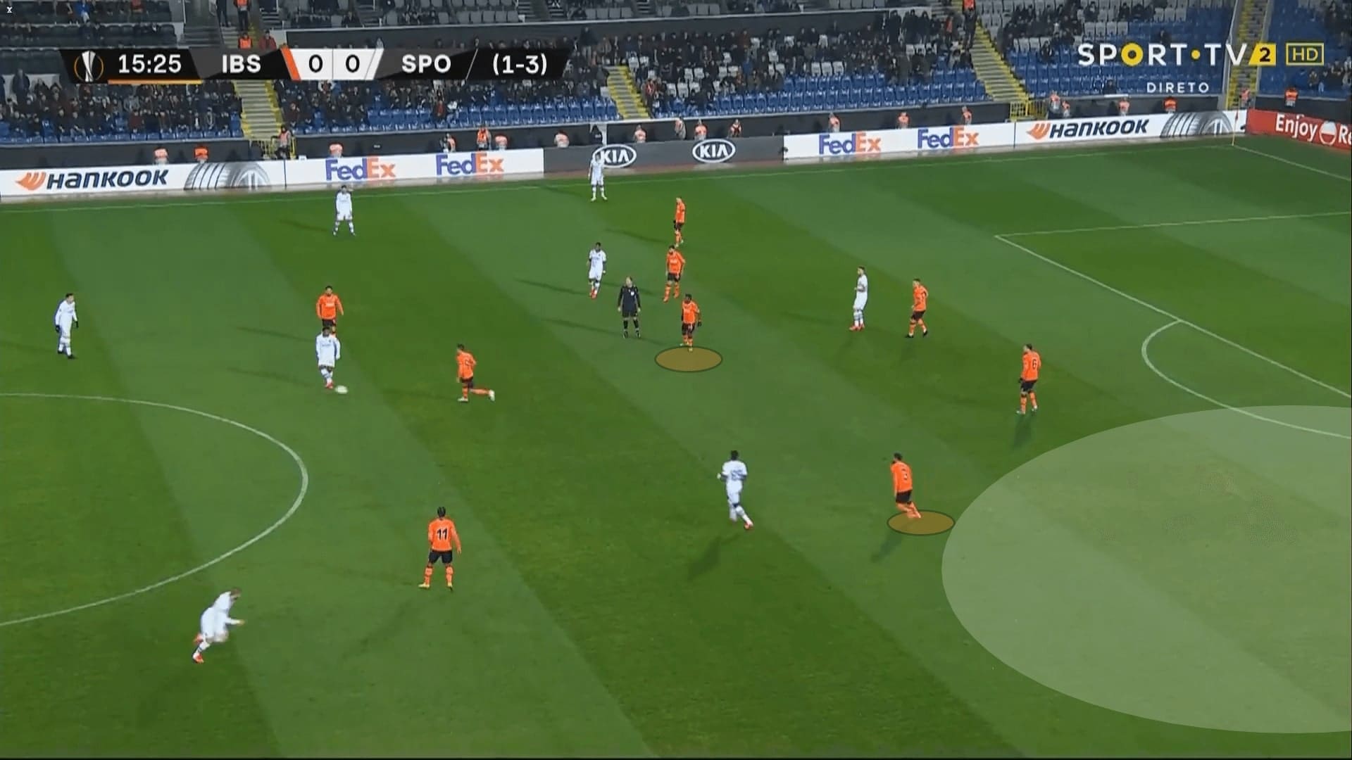 Istanbul Basaksehir: their defensive style of play under Okan Buruk - tactical analysis tactics