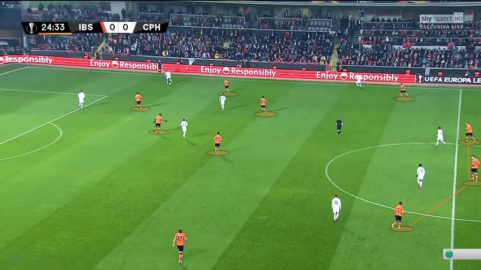 Istanbul Basaksehir: their defensive style of play under Okan Buruk - tactical analysis tactics