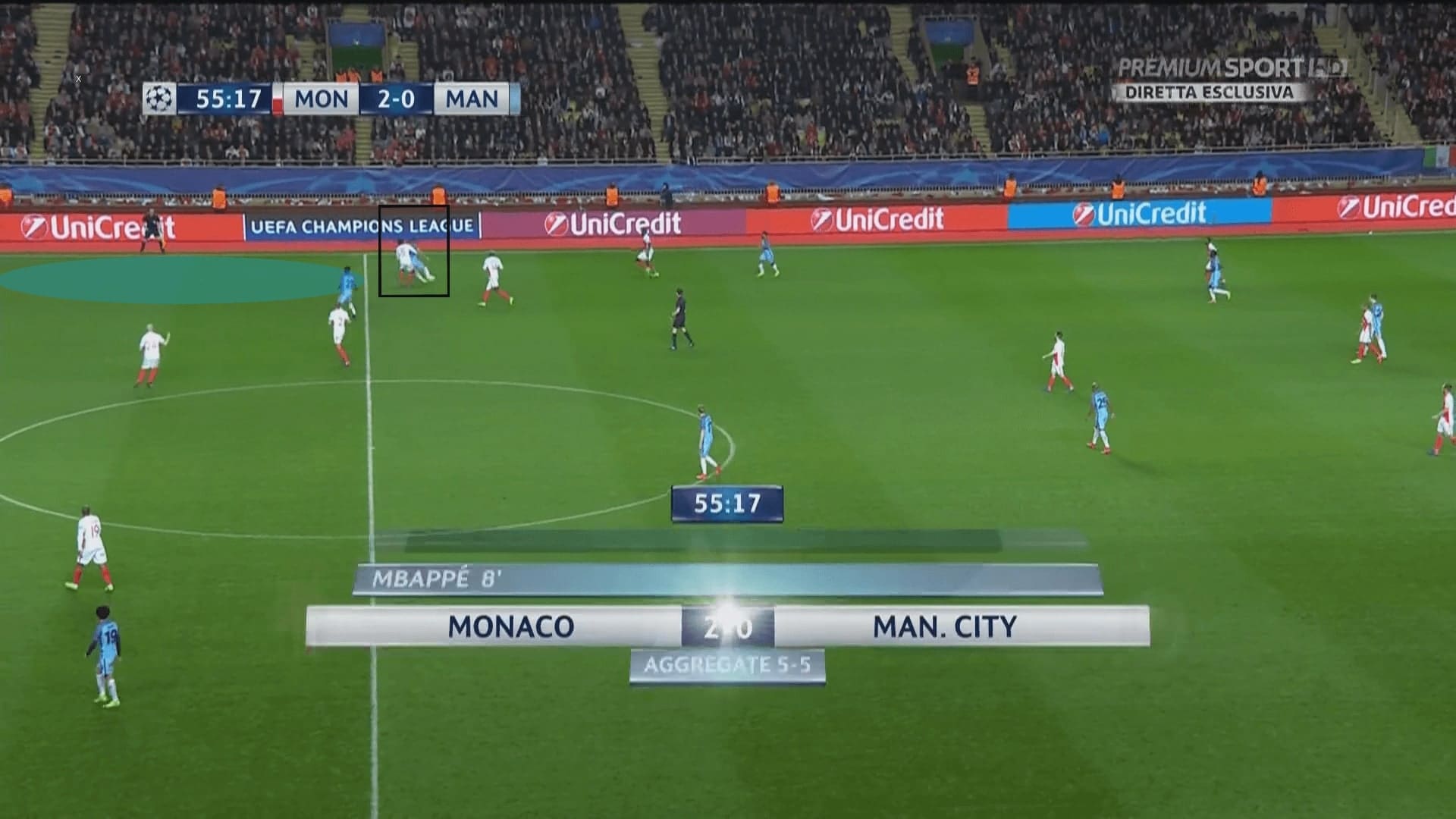 UEFA Champions League 2016/17: Monaco vs Manchester City - tactical analysis tactics