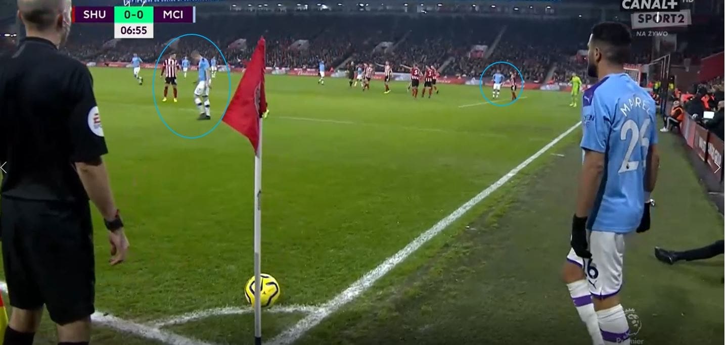 Premier League 19/20: Manchester City's short corners- set piece analysis tactical analysis tactics