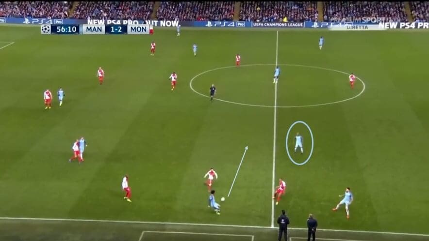 UEFA Champions league 2016/17: Manchester City vs Monaco - tactical analysis tactics