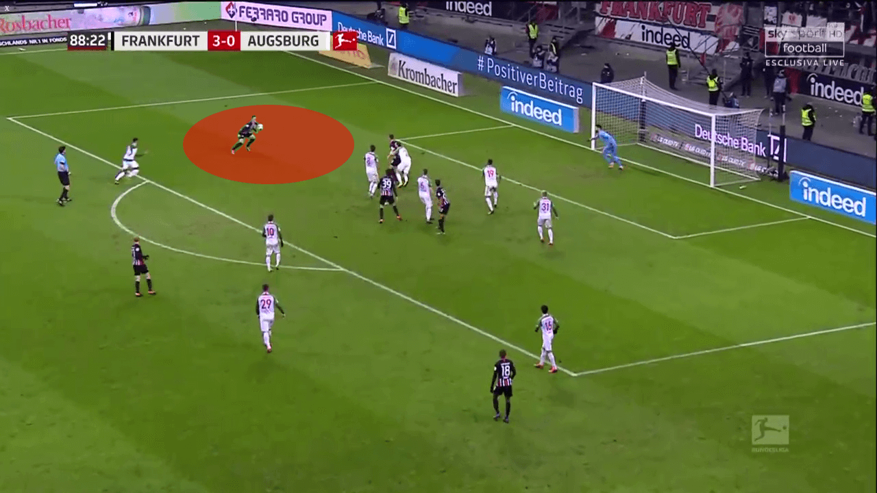 Eintracht Frankfurt 2019/20: How Frankfurt score their goals from crosses - scout report - tactical analysis tactics