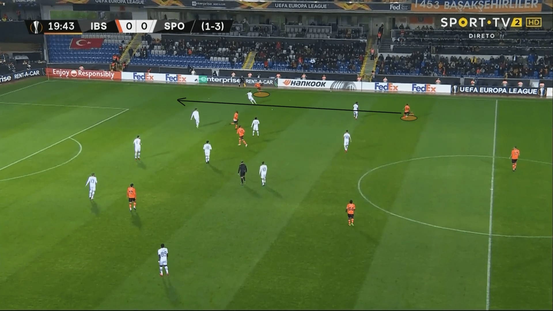 Istanbul Basaksehir: Their offensive style of play under Okan Buruk - tactical analysis tactics