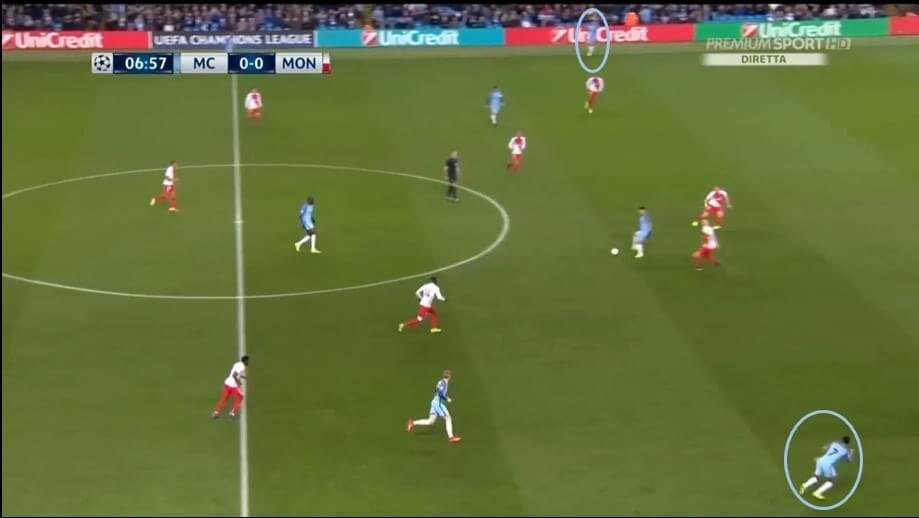 UEFA Champions league 2016/17: Manchester City vs Monaco - tactical analysis tactics