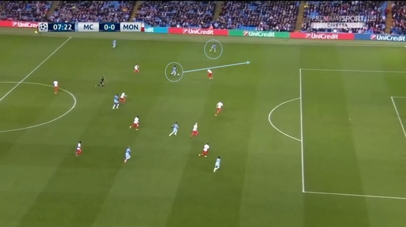 UEFA Champions league 2016/17: Manchester City vs Monaco - tactical analysis tactics