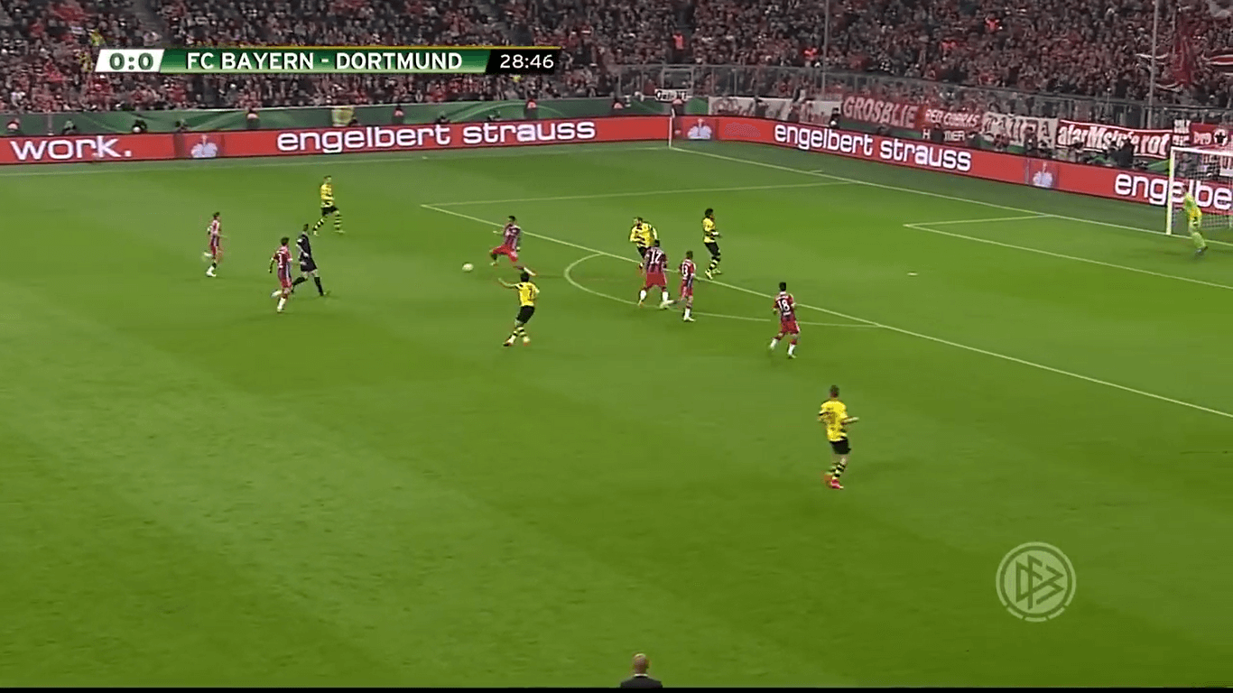 DFB Pokal 2015: Bayern vs Dortmund - tactical analysis tactics