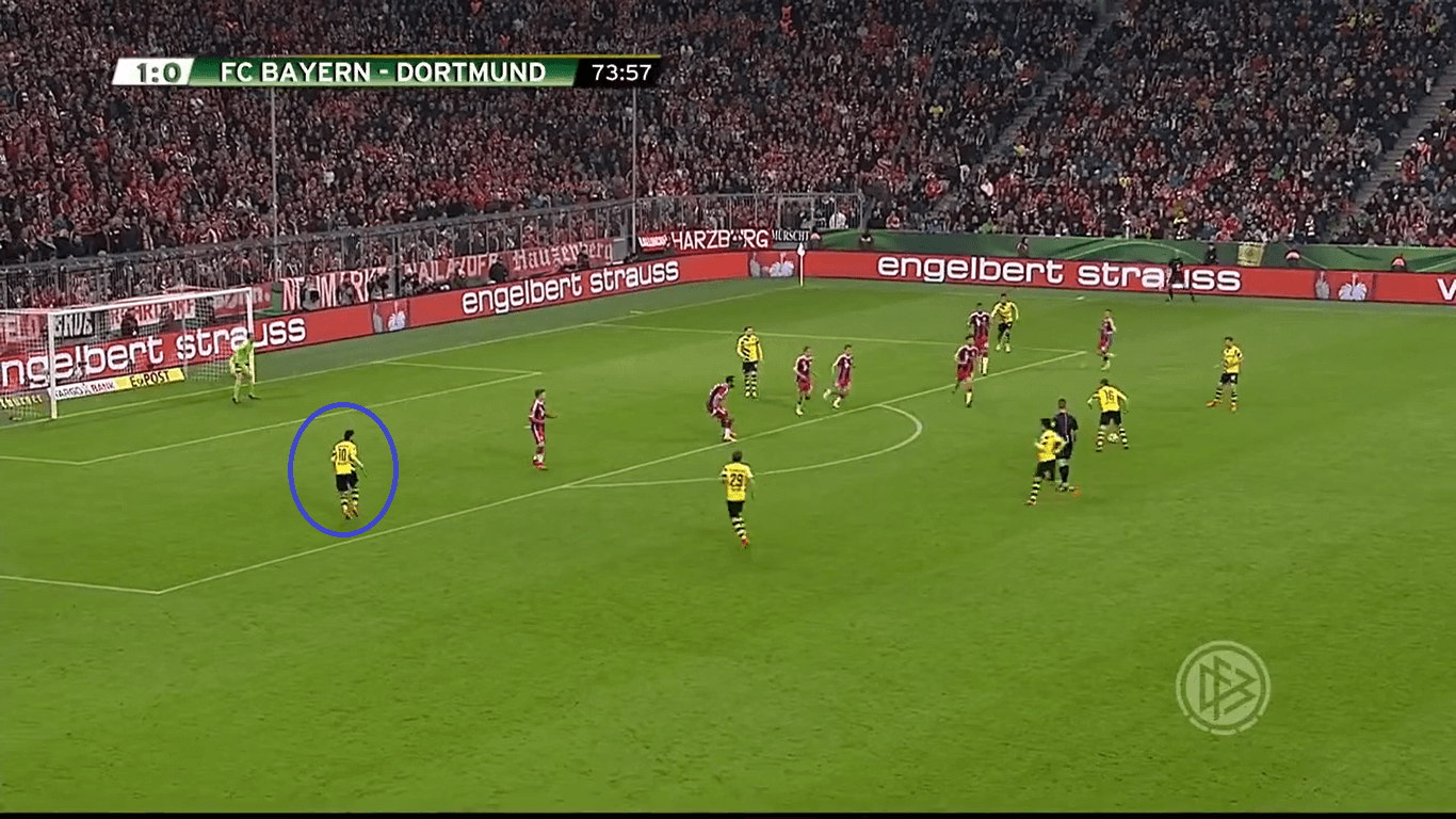 DFB Pokal 2015: Bayern vs Dortmund - tactical analysis tactics