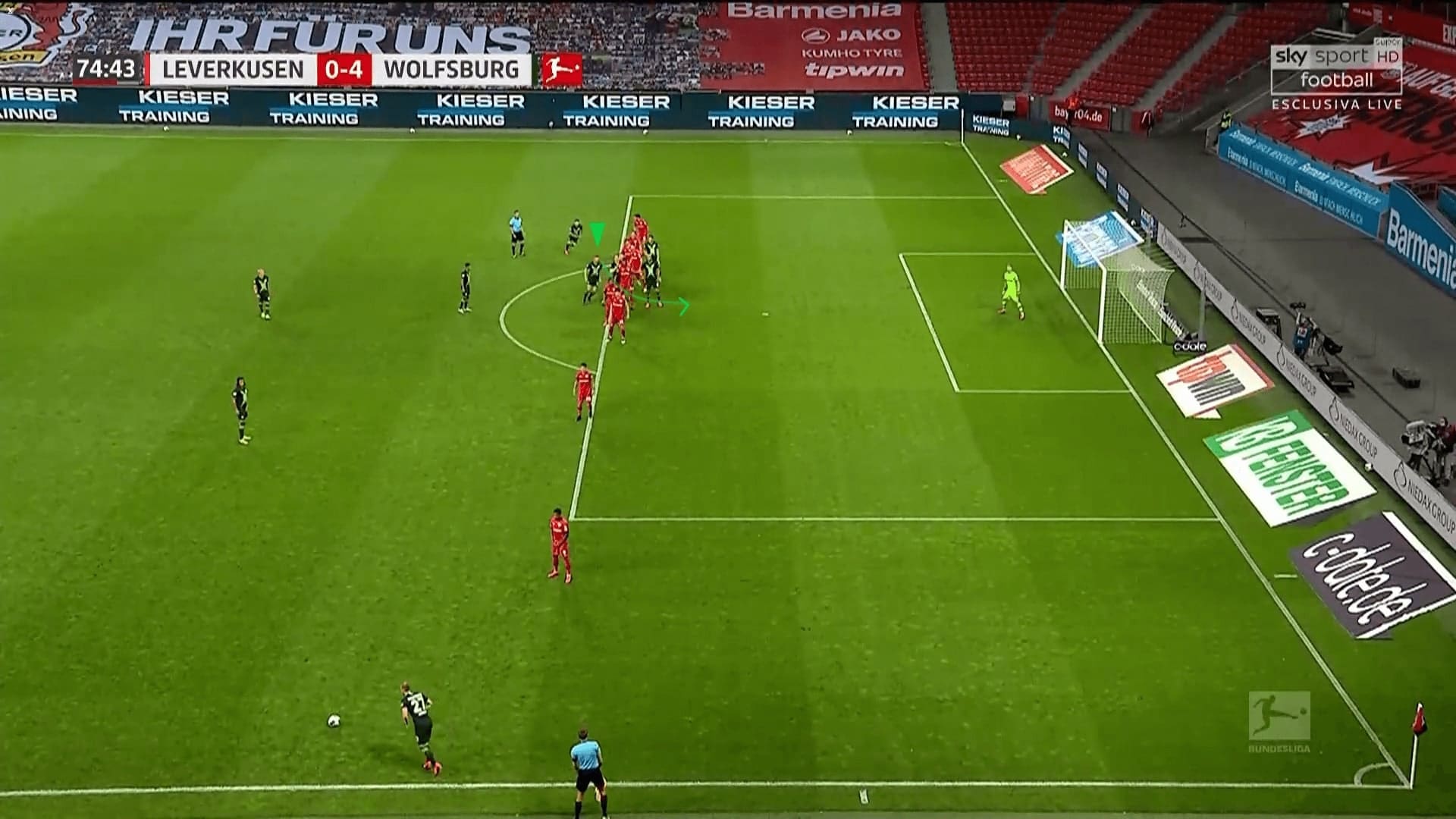 Bundesliga 2019/20: Leverkusen vs Wolfsburg - tactical analysis tactics