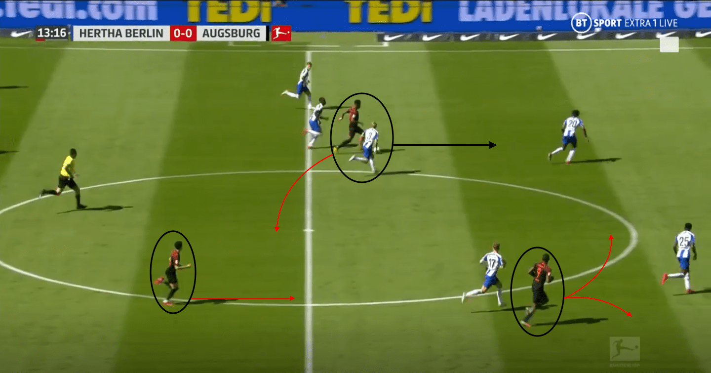 Bundesliga 2019/20: Hertha Berlin vs Augsburg – tactical analysis tactics