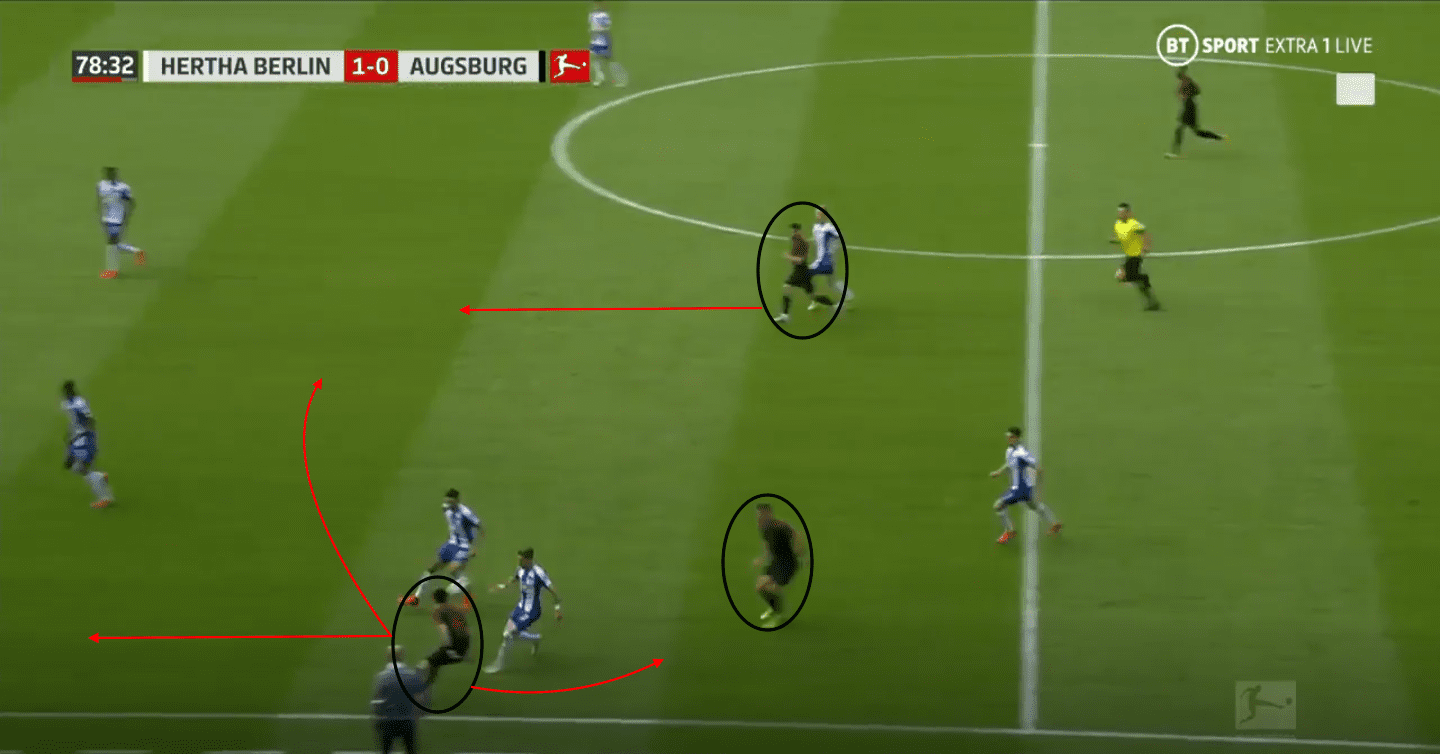 Bundesliga 2019/20: Hertha Berlin vs Augsburg – tactical analysis tactics