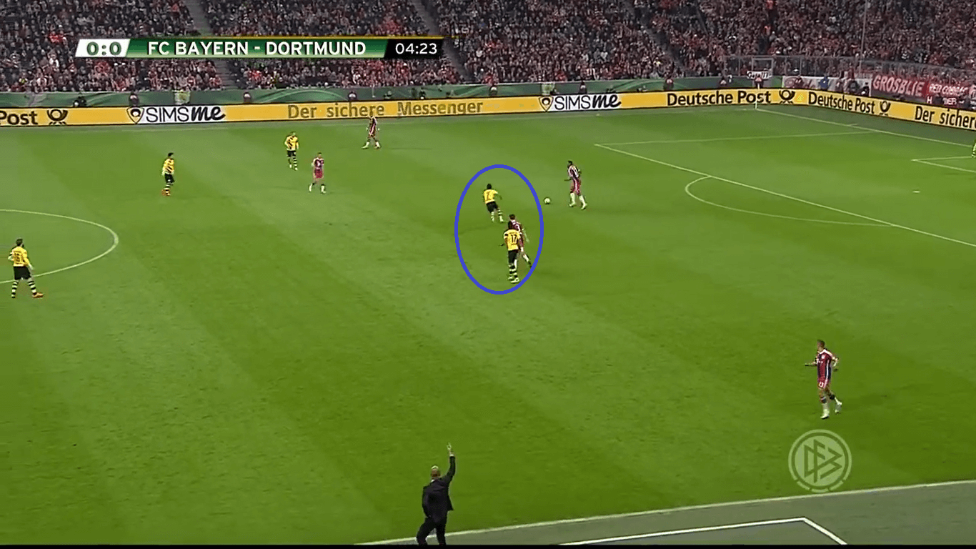 DFB Pokal 2015: Bayern vs Dortmund - tactical analysis tactics