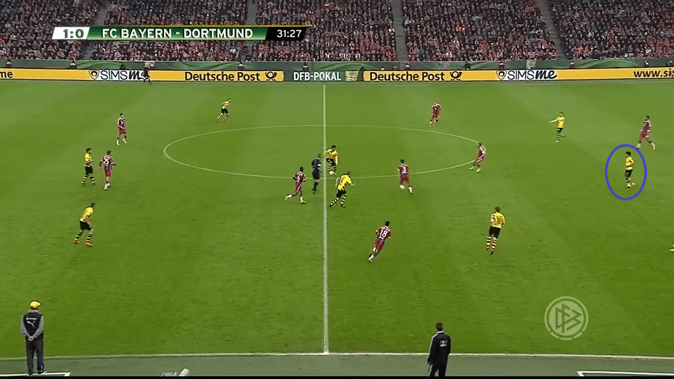 DFB Pokal 2015: Bayern vs Dortmund - tactical analysis tactics