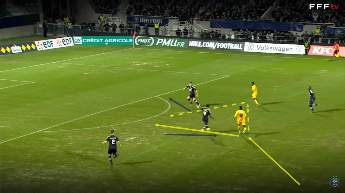 Bordeaux: Their weakness at defending against counter attacks - tactical analysis - tactics