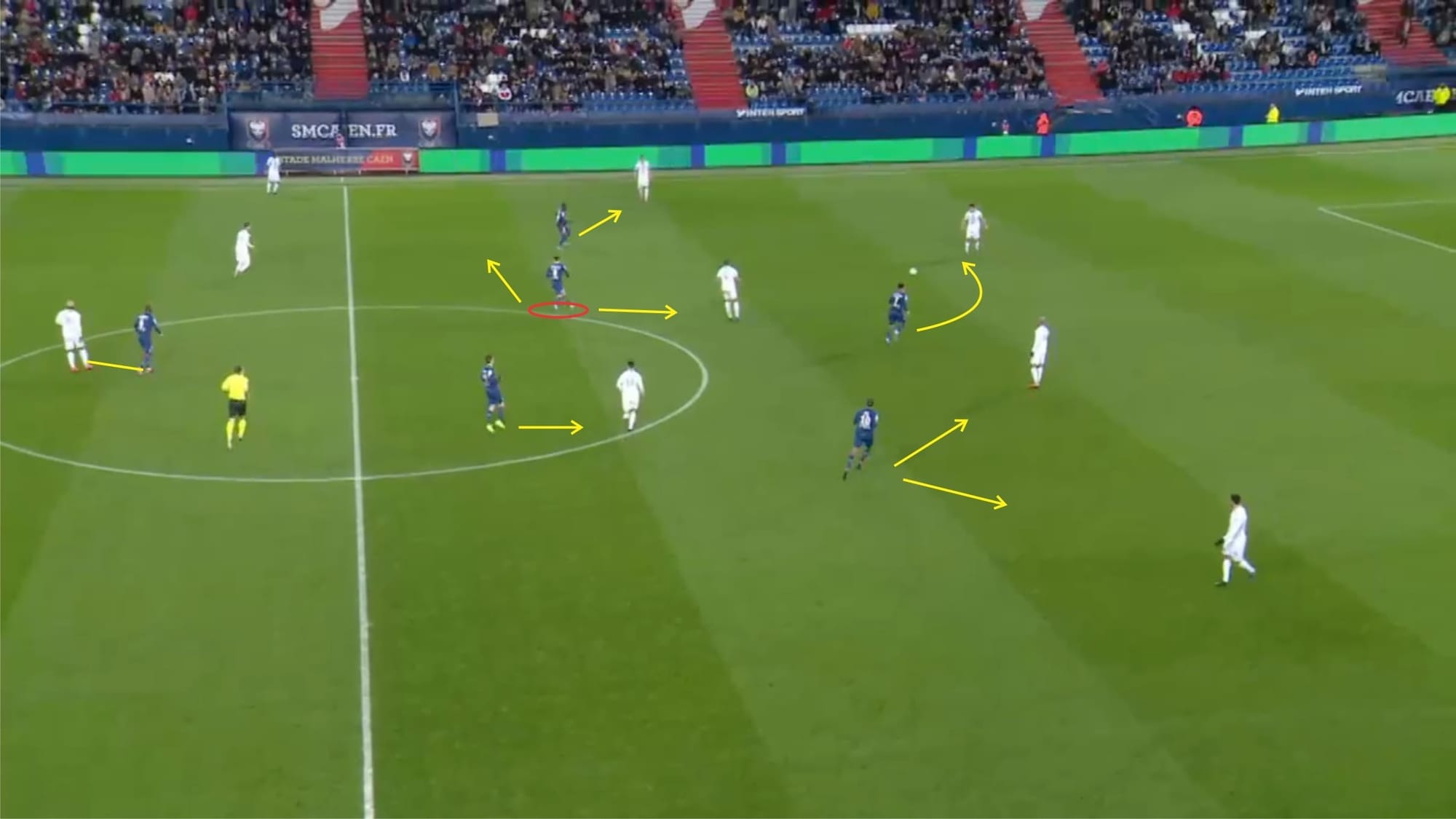 Jessy Deminguet: Caen's versatile playmaker scout report tactical analysis tactics