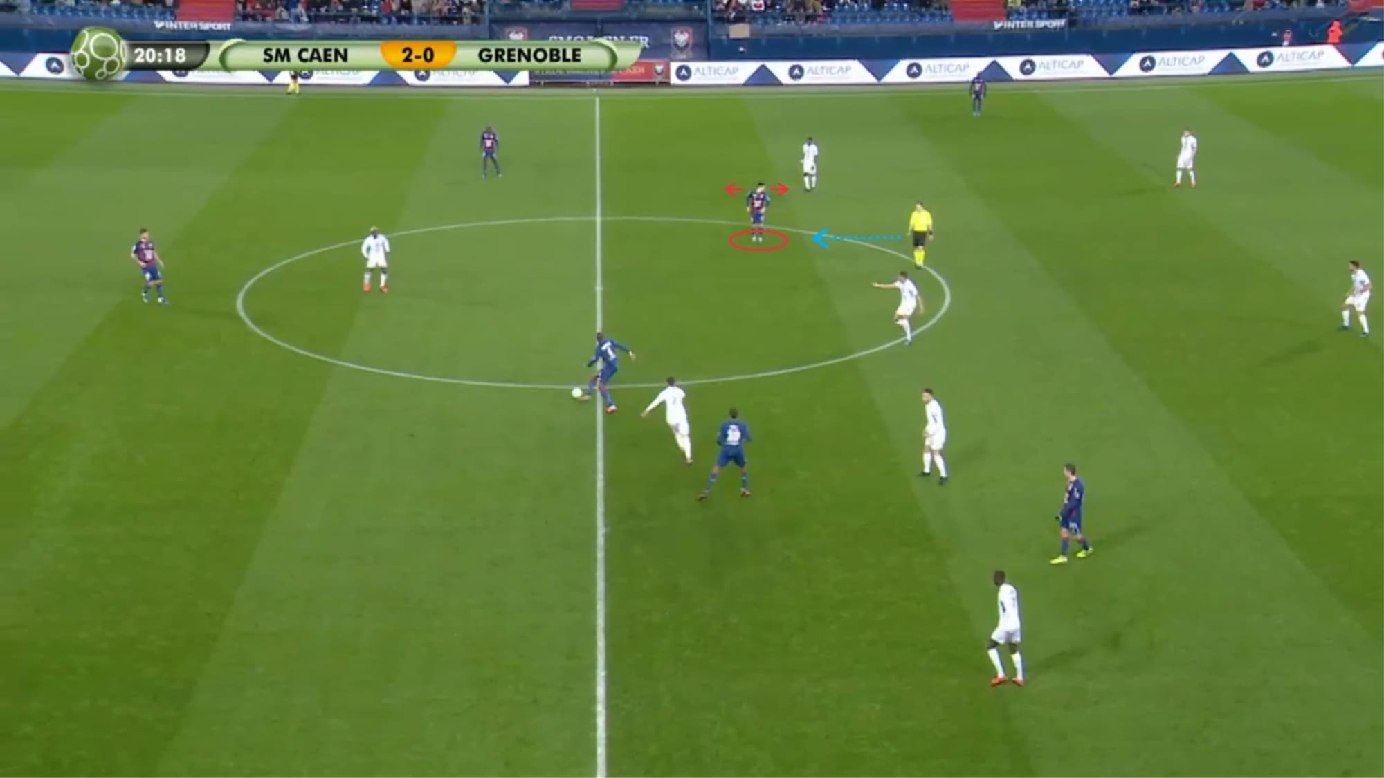 Jessy Deminguet: Caen's versatile playmaker scout report tactical analysis tactics