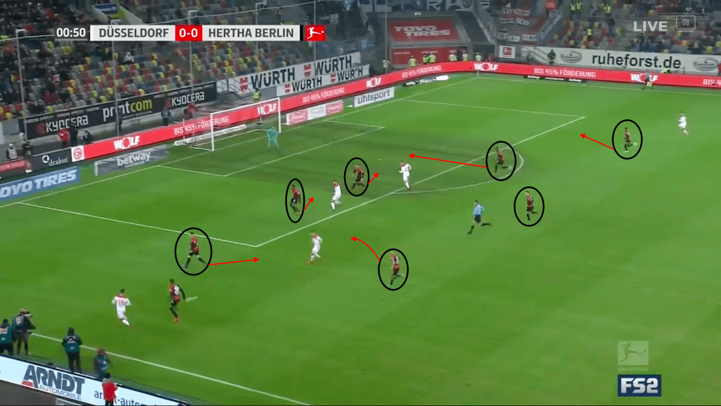 Hertha BSC under new boss Labbadia: A comparison tactical analysis tactics