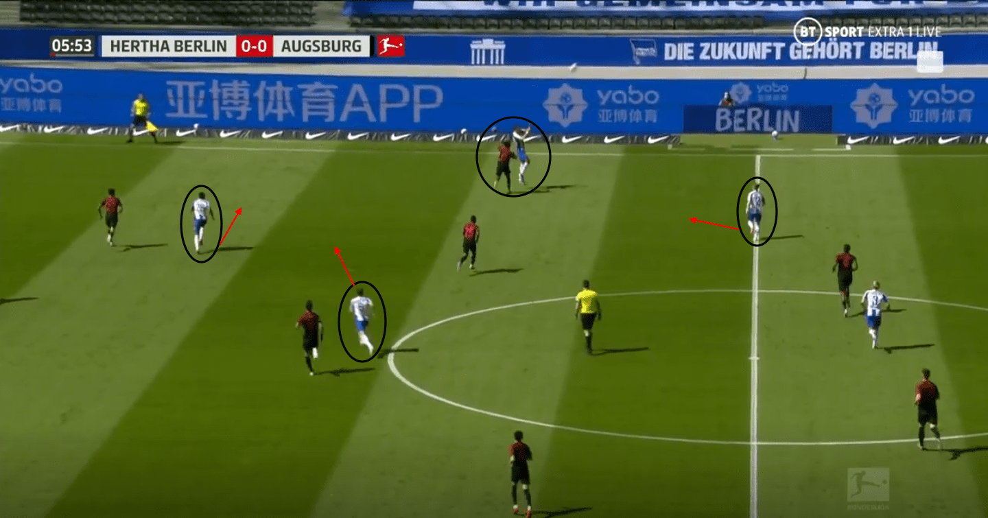 Bundesliga 2019/20: Hertha Berlin vs Augsburg – tactical analysis tactics