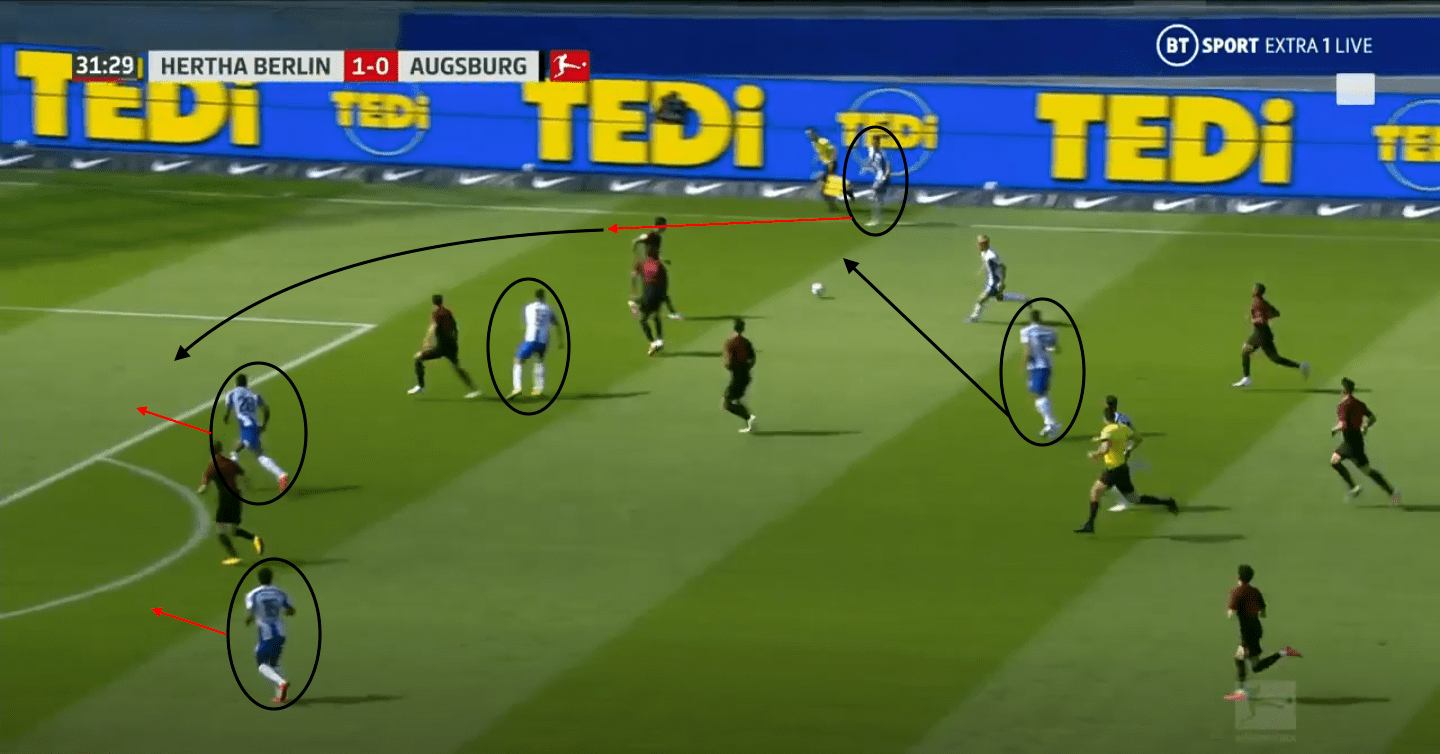 Bundesliga 2019/20: Hertha Berlin vs Augsburg – tactical analysis tactics