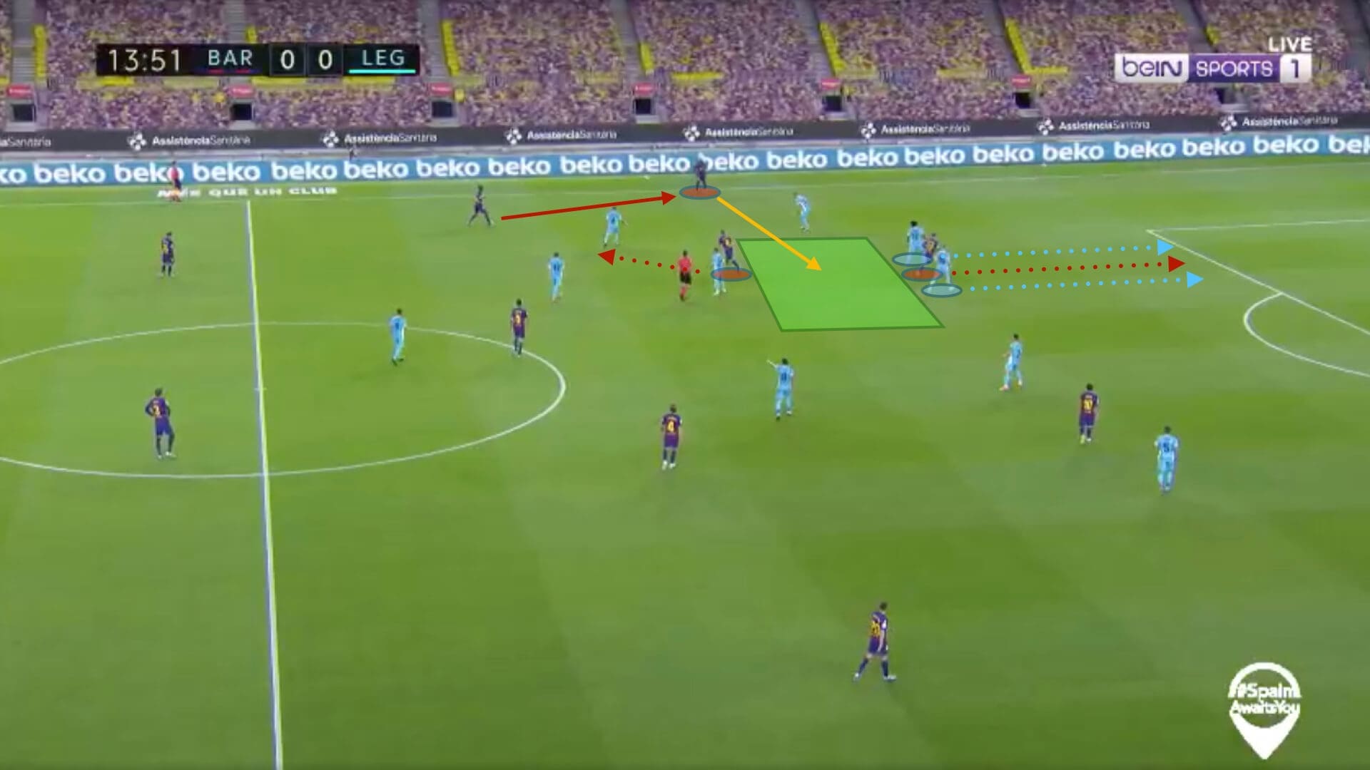 La Liga 2019/20: Barcelona vs Leganes - tactical analysis tactics