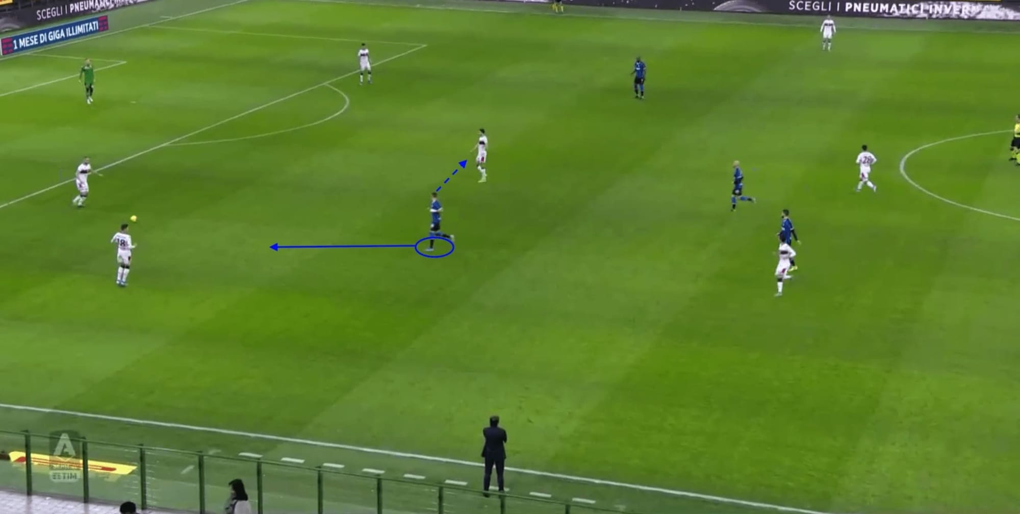 Sebastiano Esposito at Inter 2019/20 - Scout Report - tactical analysis tactics