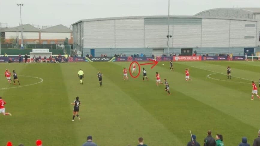 Poppy Pattinson at Bristol City Women 2019/2020 - scout report - tactical analysis tactics