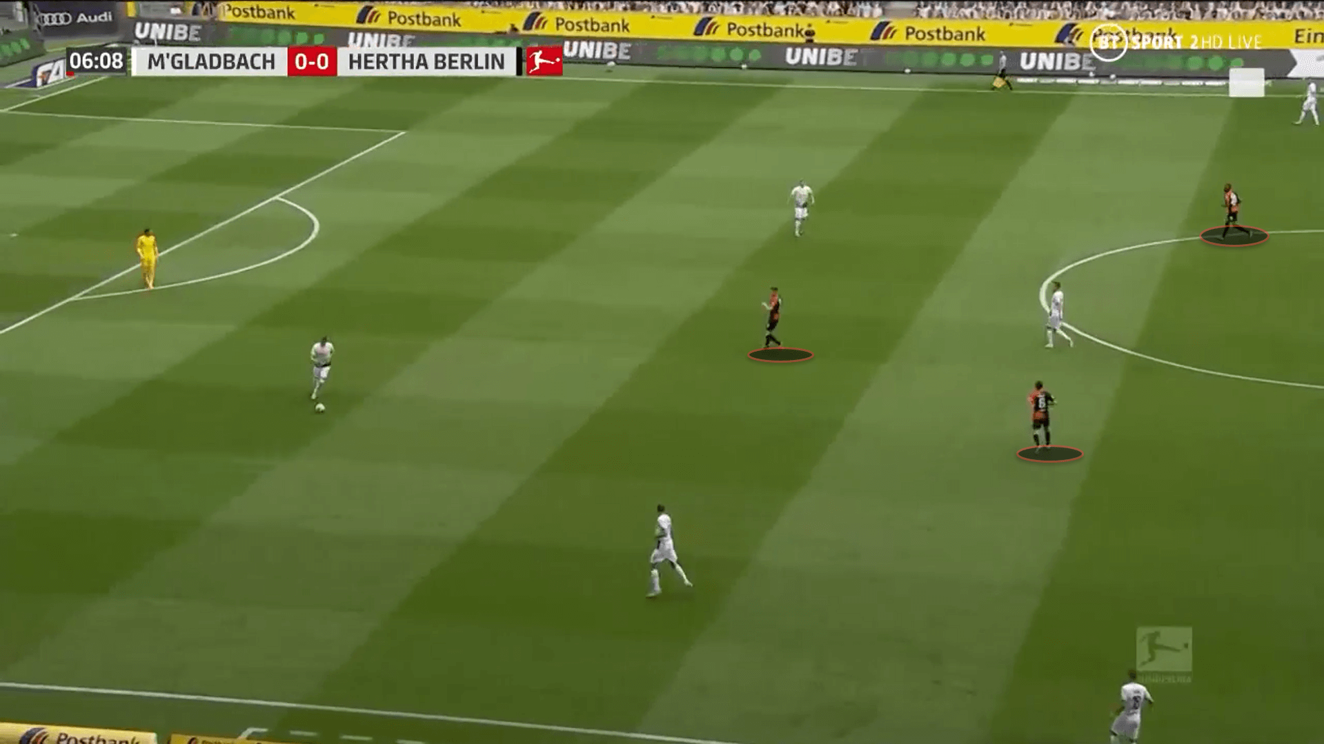 Bundesliga 2019/20: Borussia Monchengladbach vs Hertha Berlin - tactical analysis tactics