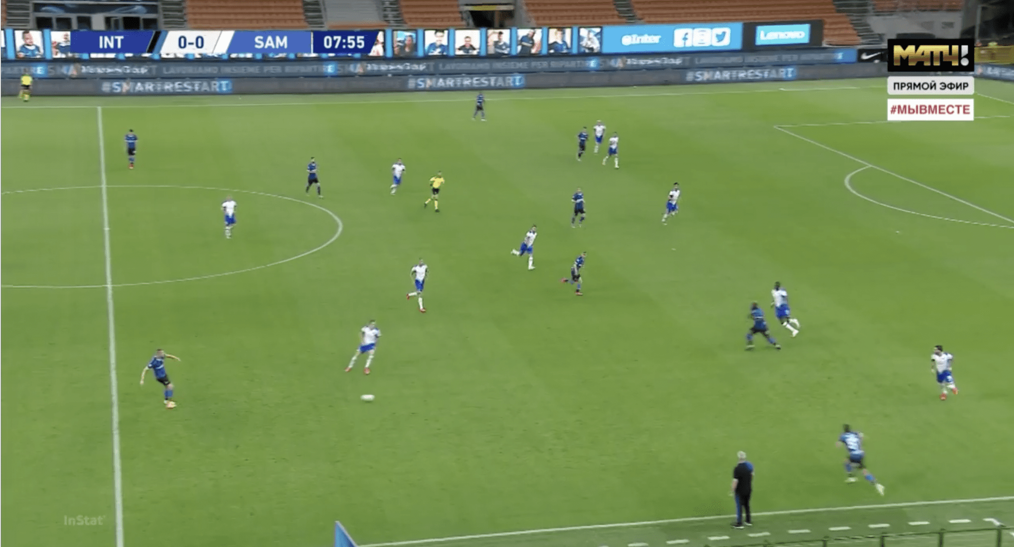 Serie A 2019/20: Inter Milan vs Sampdoria - tactical analysis tactics