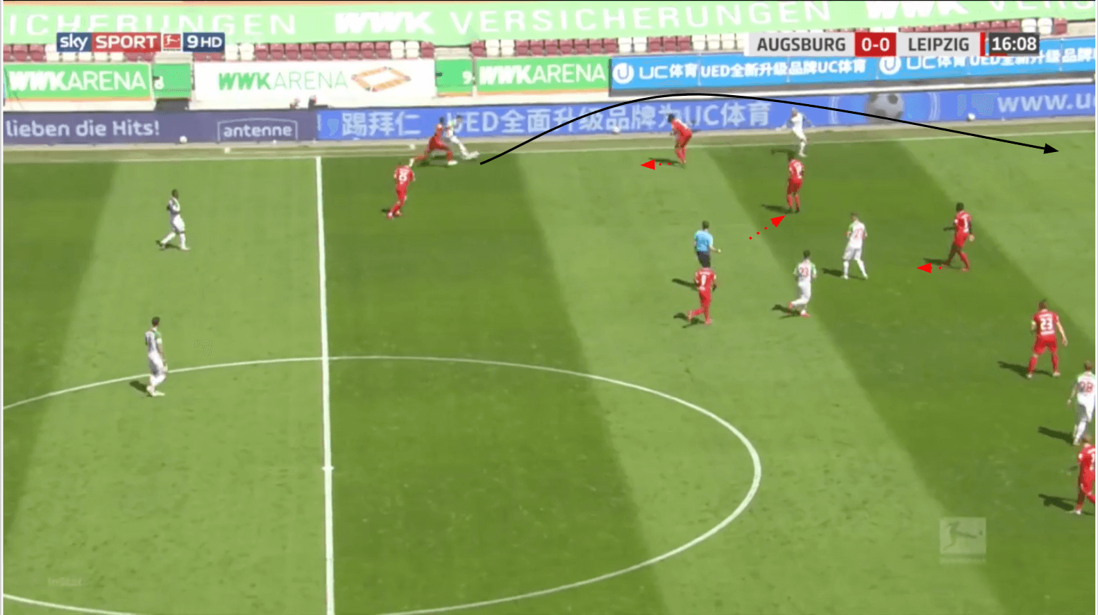 Bundesliga 2019/20: Augsburg vs RB Leipzig - tactical analysis tactics