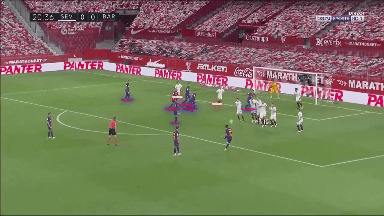 La Liga 2019/20: Sevilla vs Barcelona - tactical analysis tactics