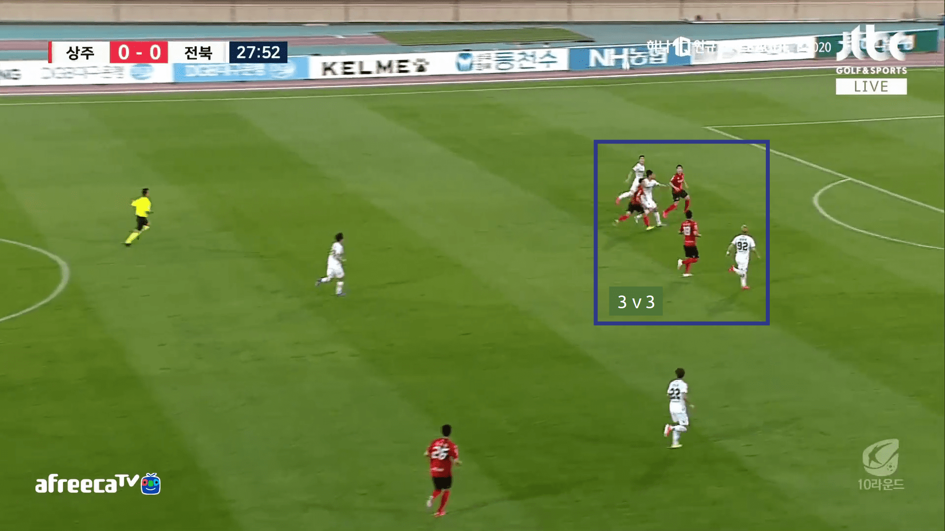 K-League 1 2020: Sangju Sangmu vs Jeonbuk Motors - tactical analysis tactics