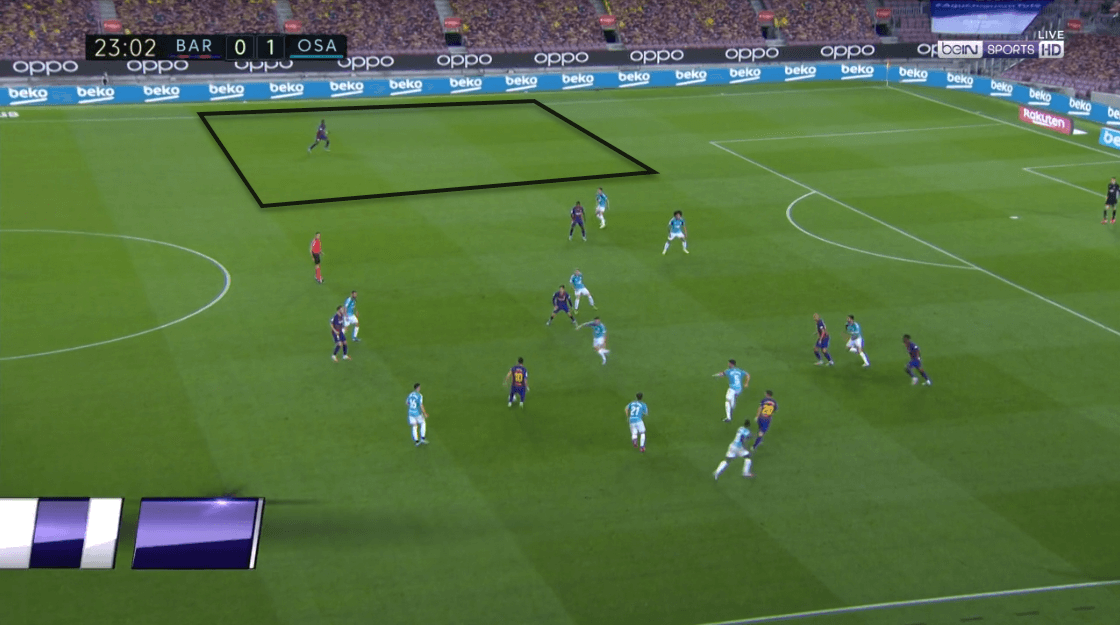 La Liga 2019/20: Barcelona vs. Osasuna - tactical analysis tactics