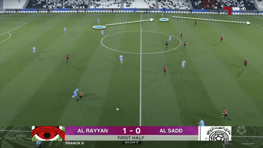 Santi Cazorla at Al Sadd - scout report tactical analysis tactics