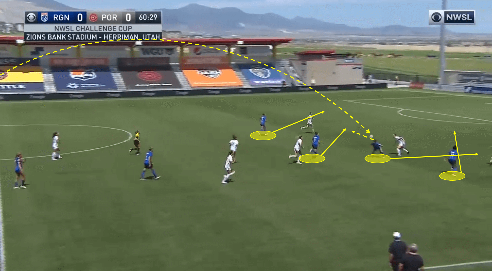 NWSL 2020: Portland Thorns vs OL Reign - tactical analysis tactics