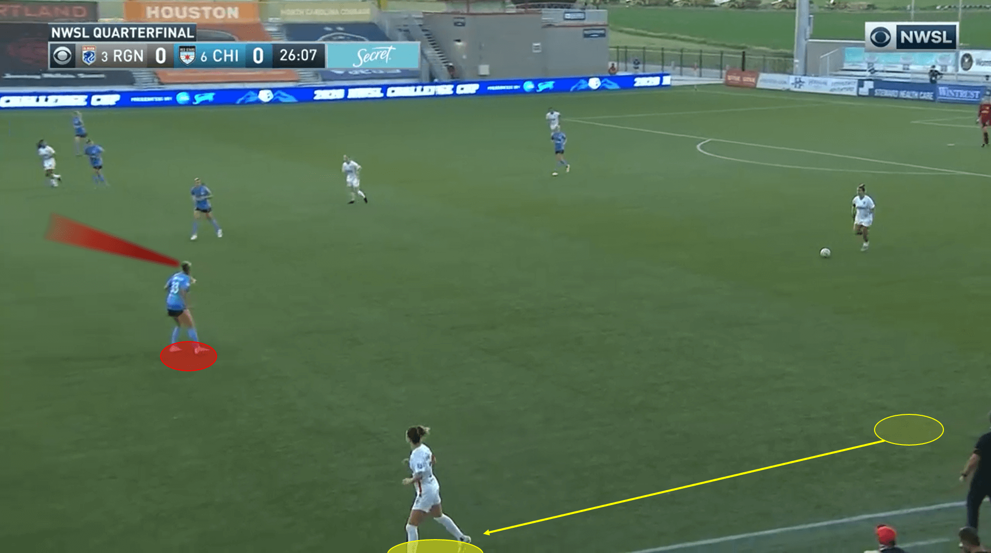 NWSL 2020: OL Reign vs Chicago Red Stars - tactical analysis tactics