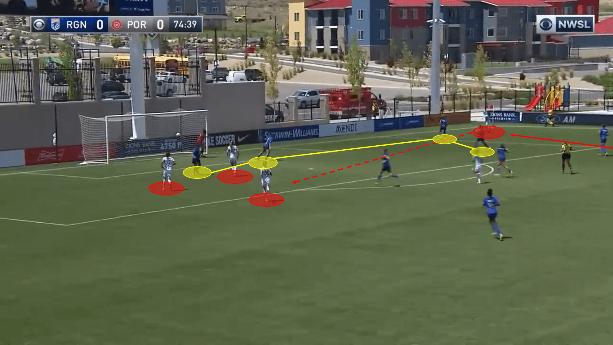 NWSL 2020: Portland Thorns vs OL Reign - tactical analysis tactics