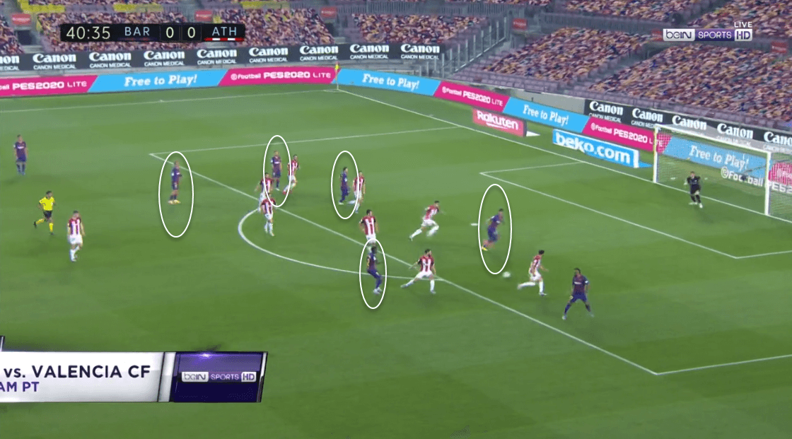 Barcelona's struggling attack - tactical analysis tactics