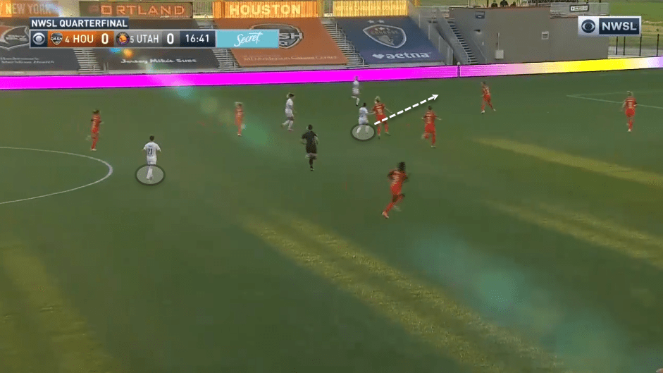 NWSL Challenge Cup 2020: Houston Dash vs Utah Royals tactical analysis tactics