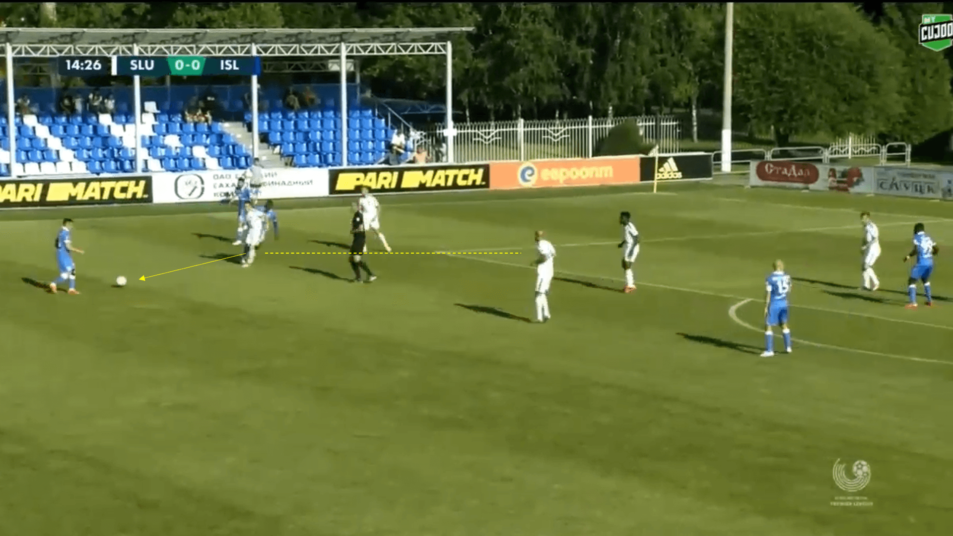 Godrey Bitok Stephen - Nigerian star in the making in Minsk? - tactical analysis tactics