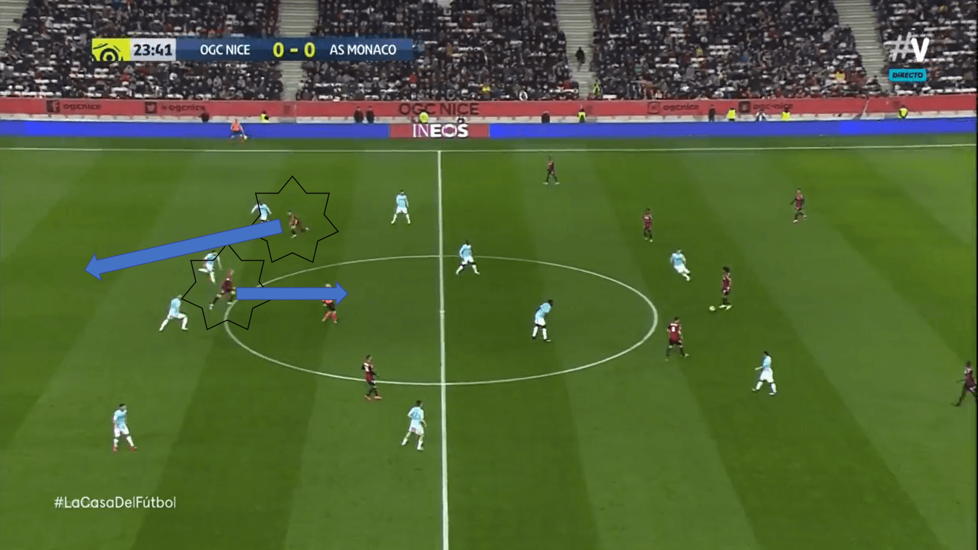 How Patrick Vieira is managing OGC Nice tactical analysis tactics