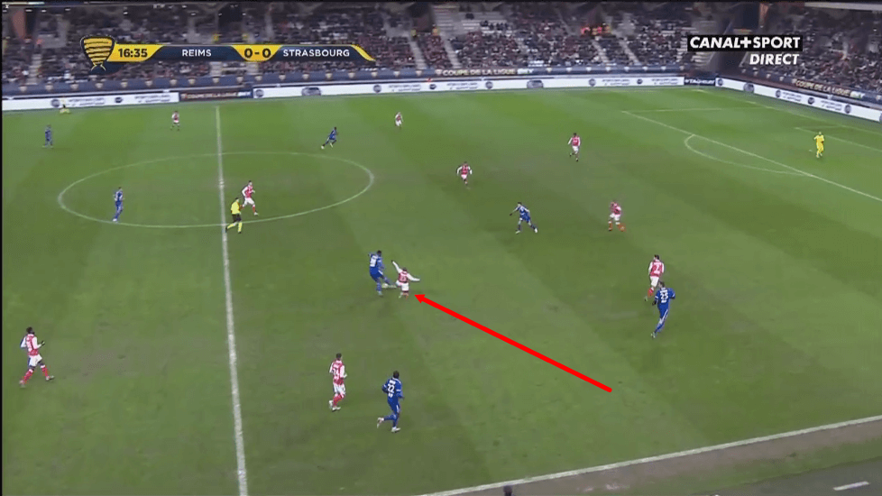 Thibault De Smet at Stade de Reims 2019/20 - scout report - tactical analysis tactics