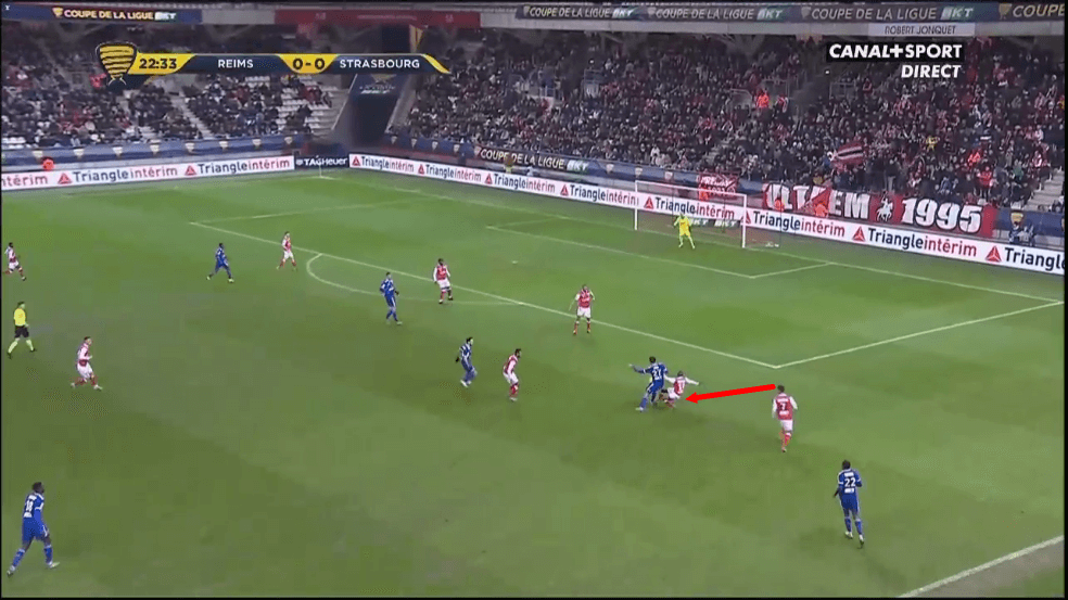 Thibault De Smet at Stade de Reims 2019/20 - scout report - tactical analysis tactics