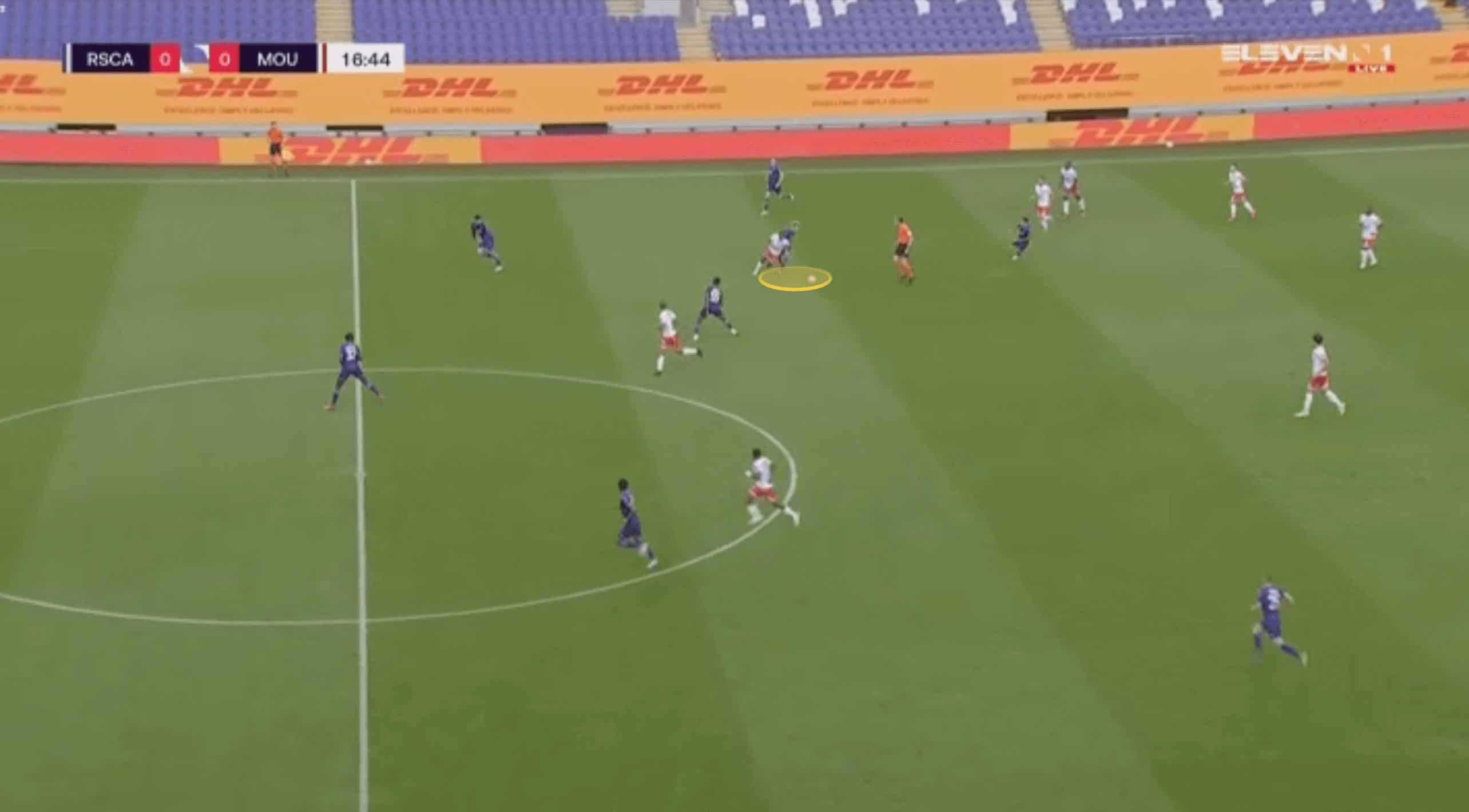 Belgian First Division A 2020/21: Anderlecht vs Royal Excel Mouscron - tactical analysis tactics