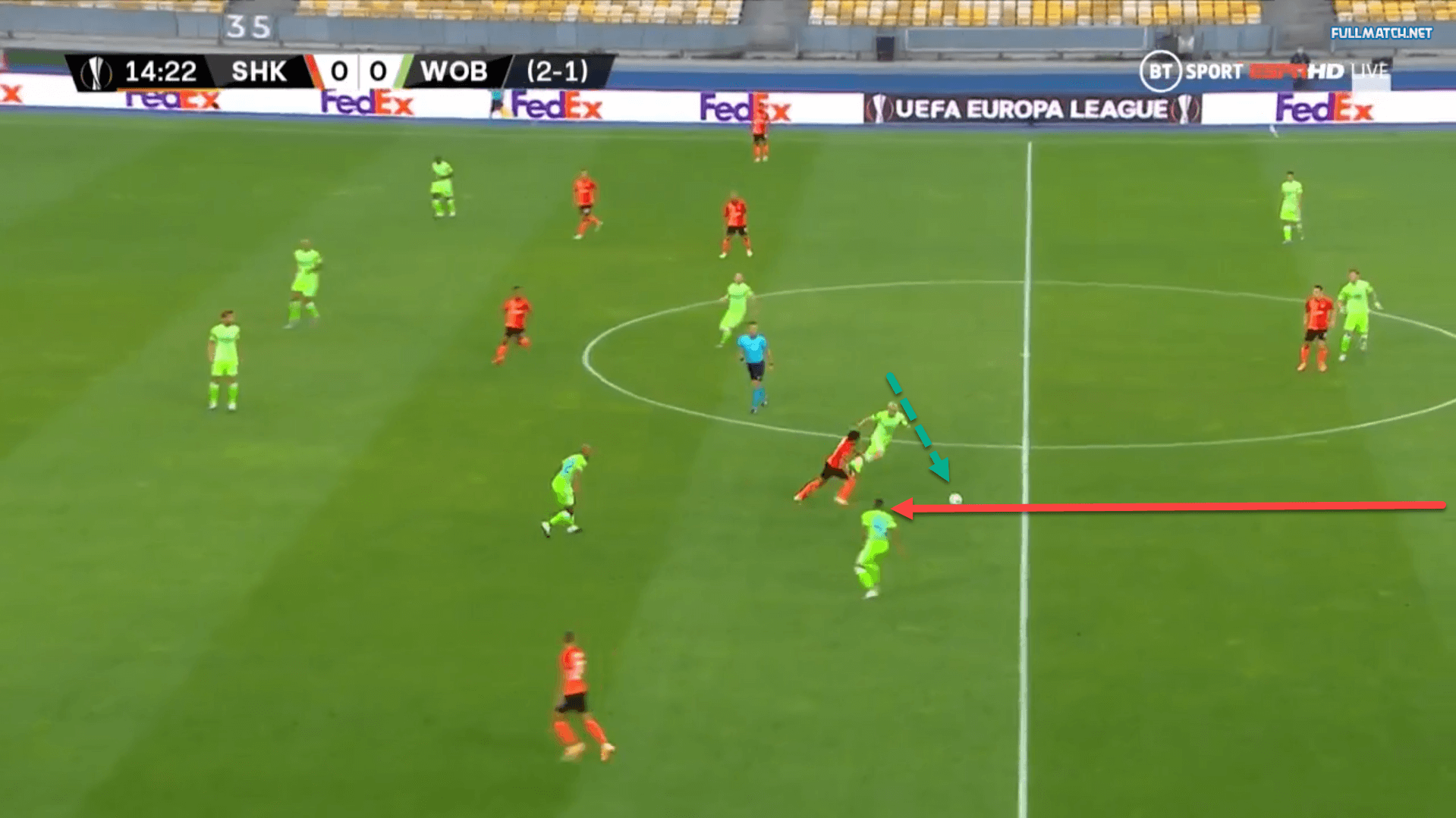 UEFA Europa League 2019/20: Shakhtar Donetsk vs Wolfsburg - tactical analysis tactics