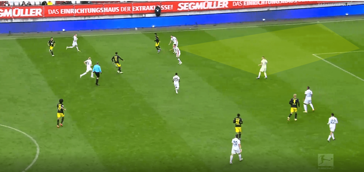 Bundesliga 2020/21: Augsburg vs Borussia Dortmund- tactical analysis tactics