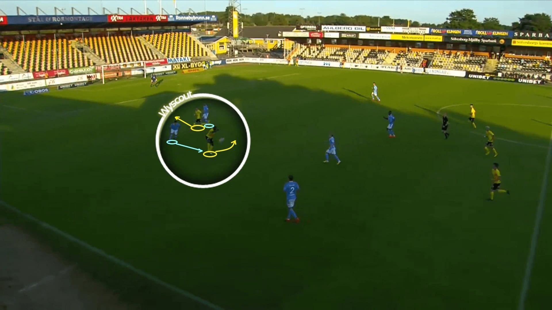 Moses Ogbu at Mjällby AIF 2020 - scout report - tactical analysis - tactics