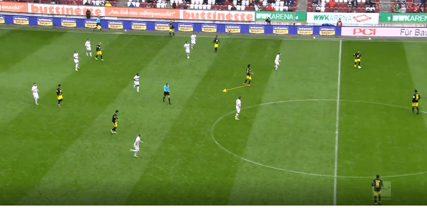 Bundesliga 2020/21: Augsburg vs Borussia Dortmund- tactical analysis tactics