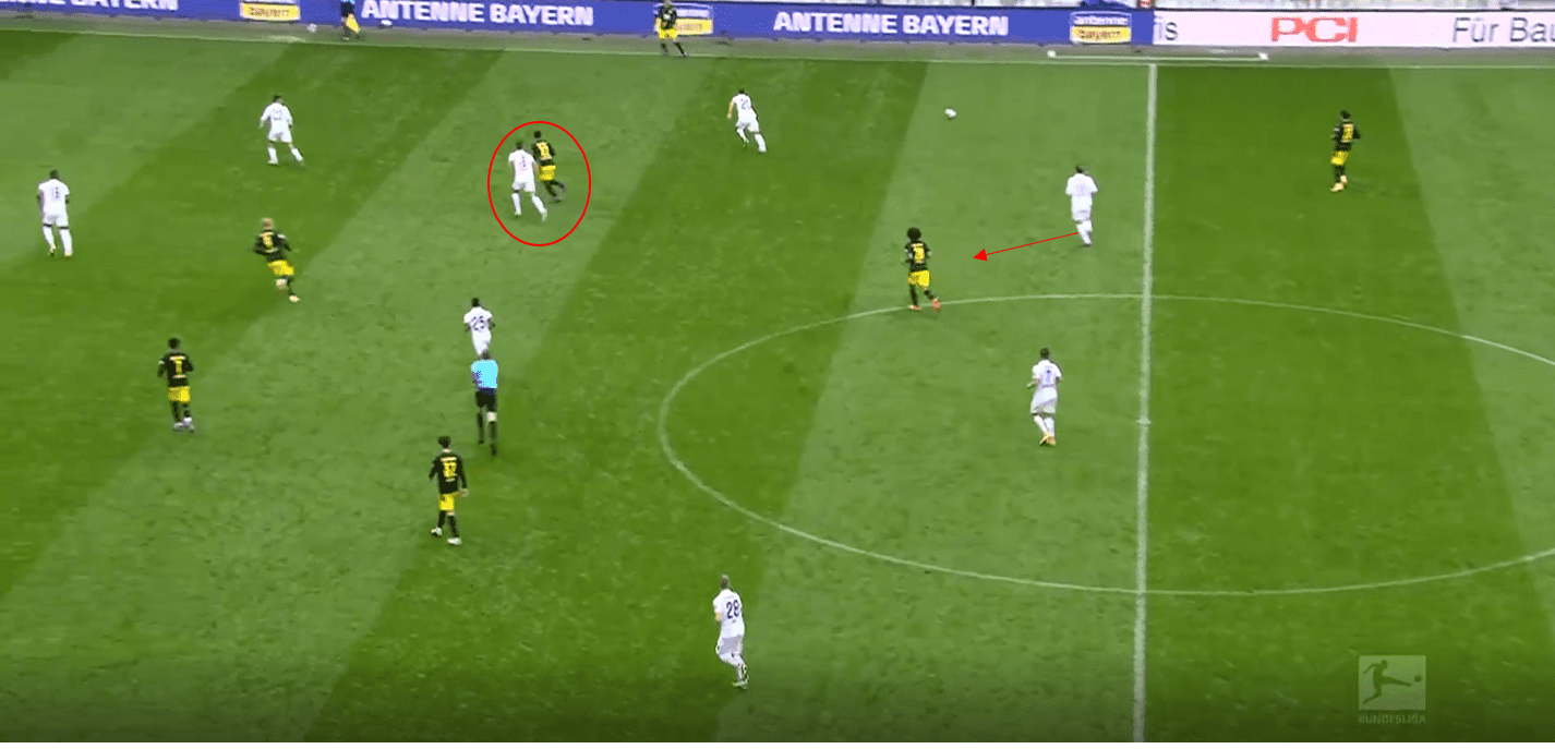 Bundesliga 2020/21: Augsburg vs Borussia Dortmund- tactical analysis tactics