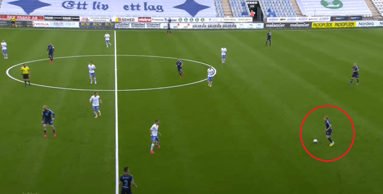 Allsvenskan 2020: Norrköping vs Malmö FF - tactical analysis - tactics